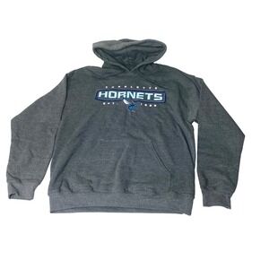 NBA Charlotte Hornets Hoodie Charcoal Heather Grey New Mens Medium